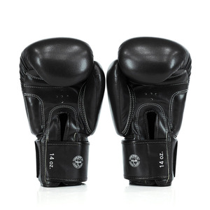 Synthetic Leather Boxing <b>Gloves</b> Comfortable Grip Shock Absorbing Padding Adjustable Wrist Strap Training Gear - Product Image 4