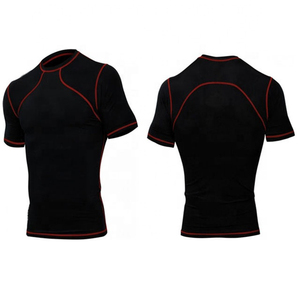 Men Neoprene <b>Compression</b> Clothing Running <b>Shirts</b> Base Layers Quick Dry Breathable Fitness Athletic Training Workout Gym Clothes - Product Image 3