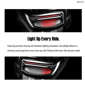 Premium AJ <b>LIGHT</b> DESIGN Giorno+ 125 Accessories <b>LED</b> Taillight Brake <b>Light</b> Stop Lamp Custom Retrofit <b>Plug</b> Play 12-Month Warranty - Product Image 3