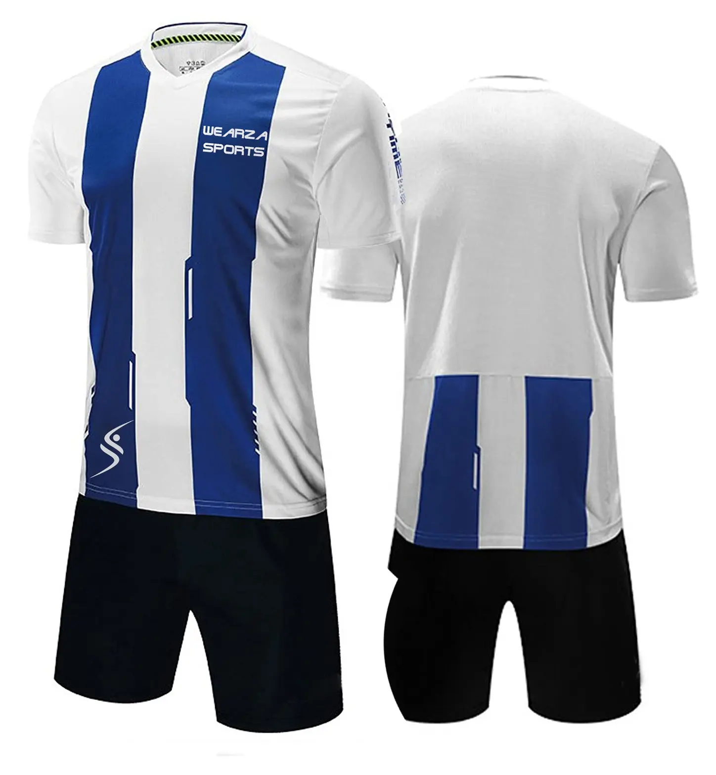 2024 Beste Kwaliteit Nieuwe Model Sportteam Voetbal Jersey Snel Droog Custom Voetbal Uniform Set Voetbalkleding Beste Voor Groothandel