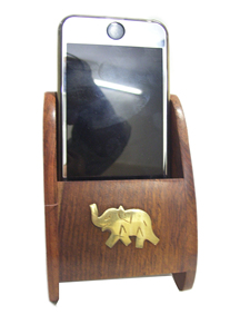 Caja de Ahorros Mini de Pared Lowellcraft WHD04910, Ecológica y Personalizable con Logotipo, en Madera de Mango Pulida para Decoración del Hogar - Product Image 2
