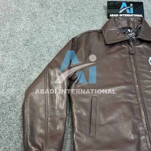Veste en cuir Avirex USA pour homme, veste de pilote en cuir naturel, cuir de qualité supérieure, vestes Avirex disponibles dans toutes les tailles et couleurs pour homme - Product Image 4