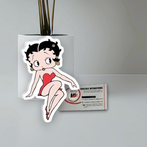 Plaques à cils magnétiques en acrylique personnalisées Betty Boop, motif diamant carré, pour extensions de cils, marque privée, vente en gros - Product Image 4
