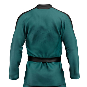 Conjunto de uniforme de BJJ de alto rendimiento, chaqueta y pantalones con costuras reforzadas, transpirable, perfecto para torneos y a precios razonables. - Product Image 4