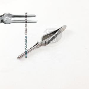 DeBakey-abrazadera de acción cruzada recta para Bulldog, instrumentos de cirugía Cardiovascular con Logo personalizado - Product Image 1