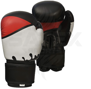 Guantes de Boxeo Muay Thai 2026 de Cuero Genuino Antideslizantes de 14 oz con Protección UV y Cierre de Gancho y Bucle para Entrenamiento y Sparring - Product Image 1