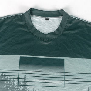 เสื้อเจอร์ซีย์วิบากสำหรับผู้ชาย - โพลีเอสเตอร์ระบายอากาศได้ดี ไซส์ใหญ่พิเศษ รับสกรีนโลโก้และชื่อทีม อุปกรณ์สำหรับแข่งรถ ATV/MTB/BMX - Product Image 4