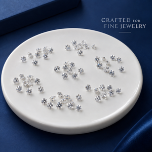Diamantes Versátiles Creados en Laboratorio |   Diamantes Sueltos Melee Redondos Brillantes, Color GH, Claridad SI, 0.027-0.035 CT, 1.8-2.0 MM, Gemas Finas - Product Image 2