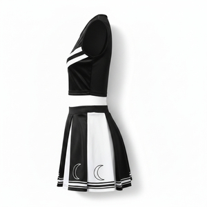 Fabricant OEM d'uniformes de cheerleading, robes et jupes de cheerleading professionnelles, logo personnalisé, commandes en gros pour les marques sportives - Product Image 3