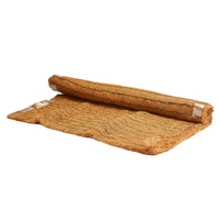 Geotextil de fibra de coco duradero: alfombrilla de control de erosión de fibra de coco ecológica para paisajismo, construcción de carreteras, estabilización del suelo