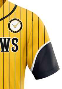 Camiseta de Béisbol con Estampado Digital, Logotipo Personalizado, Ligera, Transpirable, de Secado Rápido, Antibacteriana, que Absorbe la Humedad, Talla Adulto - Product Image 2