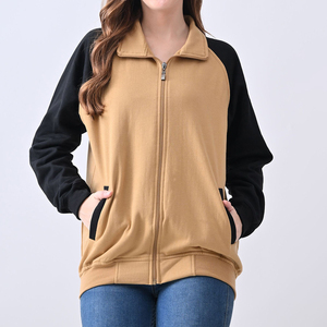 Women’s Oversized <b>Sherpa</b> Fleece Zip Hoodie <b>Jacket</b> Soft Plush Warm Winter Fashion Top - Product Image 2