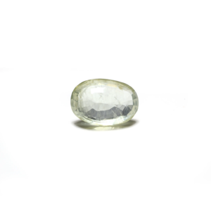 Loose 4.72 Carat Oval Cut Yellow Sapphire Gemstone for Fine Jewelry - Product Image 2