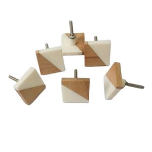 2025 nouveauté à la main résine bois armoire tiroir boutons décor à la maison tiroirs de rangement au prix de gros par Lametierartz - Product Image 1