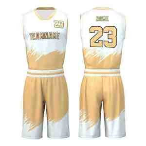 Nouveauté : ensembles d'uniformes de basket-ball pour hommes en tissu respirant et confortable, taille personnalisée, fabricant professionnel d'uniformes de basket-ball - Product Image 4