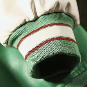 เสื้อแจ็คเก็ตวาร์ซิตี้แบบยูนิเซ็กซ์ เท่ห์สไตล์เบสบอล ฮิปฮอป  ตัวอักษรเลตเตอร์แมน  ทันสมัย  ลำลอง  คอตั้ง  โลโก้ด้านหน้า - Product Image 6