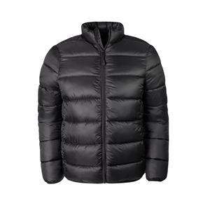 Veste matelassée décontractée d'hiver OTTOMAN CARPORATION grande taille à capuche avec fermeture éclair, coupe-vent, imperméable et respirante en polyester - Product Image 1