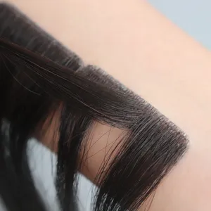 Invisible Tape In Hair Extensions, 100% Natural Human Hair No Mix Synthetic No Lice From 8 To 40 Inches