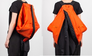 Chaqueta Bomber Convertible 2 en 1 con Mochila para Hombre, ONSTYLE SPORTS, Invierno |   Chaqueta Impermeable de Alta Visibilidad con Forro Naranja - Product Image 4