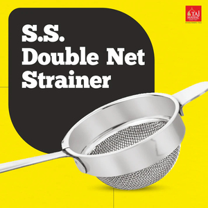 Nuevo diseño de coladores de doble malla SS, colador de malla fina, espumadera de cocina, apto para lavavajillas, para té y café - Product Image 5