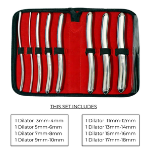 Ensemble de dilatateurs Hegar complet, réutilisable, en acier inoxydable, instruments médicaux gynécologiques, kit de dilatateurs chirurgicaux professionnels - Product Image 5
