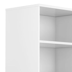 Libreria Harper bianca con contenitore: soluzione d'arredo pratica ed elegante - Product Image 2