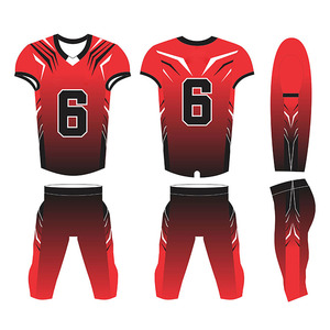 Athletic Apparel Polyester Spandex American Football Uniforms Football Jerseys & <b>Padded</b> Shorts <b>Pants</b> Uniform Team Sportswear - Product Image 3
