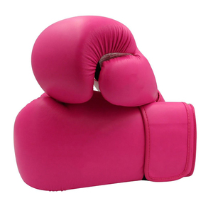 Guantes de Boxeo de Piel Sintética Rosa, Guantes de Entrenamiento Transpirables con Cierre de Velcro, Unisex, Nuevo Estilo 2026 - Product Image 1