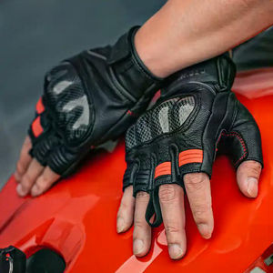 Gants de VTT sur mesure |   Équipement de cyclisme en tissu mesh respirant et avec grip en silicone |   Service OEM personnalisé - Product Image 3