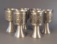 Gobelets en métal les plus vendus pour la boisson, accessoires de cuisine et articles de table, verres à champagne
