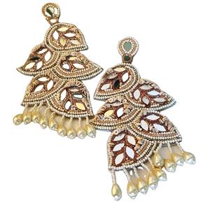 <b>Handmade</b> Beaded <b>Earrings</b> Designs & Styles <b>Earrings</b> Beaded <b>Earrings</b> Women Festive Party Jewelry At Best Price Beaded <b>Earrings</b> - Product Image 1