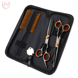 Kit de Barbier Professionnel avec Ciseaux et Lames – Kit de Salon de Beauté Noir – Ciseaux de Coiffure pour Démêlage et Coupe de Cheveux – Services OEM - Product Image 6