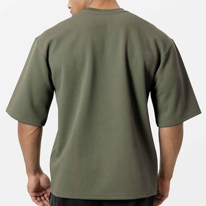 Camiseta Deportiva Personalizada para Hombre, 100% Poliéster, 150GSM, Tejido Elástico, Secado Rápido, Estampado Digital - Product Image 3