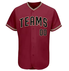 Camiseta de Béisbol Negra Corta Sublimada con Logotipo Personalizado de Alta Calidad para Hombre y Mujer - Product Image 1