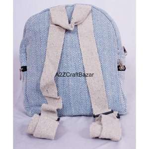 Sac à dos artisanal unisexe de taille moyenne en toile 100% coton, vintage, léger, 20L, pour affaires, quotidien, camping, natation, avec fermeture éclair et boucle - Product Image 4