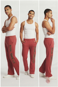 Pantalon de survêtement évasé pour homme, personnalisé, de haute qualité, décontracté, style jogger, avec taille mi-cordon de serrage et coupe ample - Product Image 6