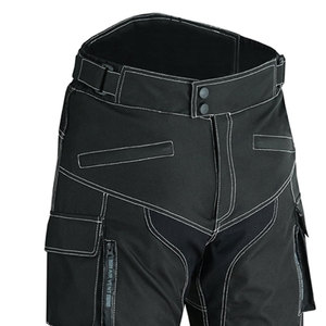 Superior Comfort Cordura Motorcycle <b>Trousers</b> Reinforced <b>Knee</b> <b>Pads</b> Premium Grade Cordura Biker Pants Reflective Strip Profession - Product Image 5