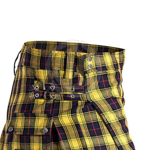 Jupes Kilt Traditionnelles Solides de Qualité Supérieure, Élégantes, Respirantes, Décontractées, Longueur Genou, Mode Féminine - Product Image 4
