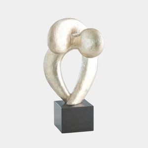 Sculpture Métallique Abstraite Décoration Artistique Contemporaine pour Table Forme Irrégulière Faite à la Main pour Salon - Product Image 3