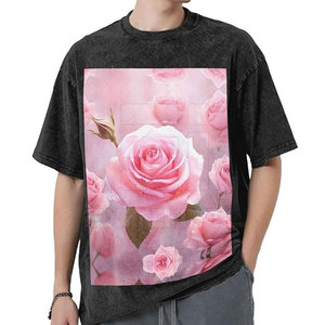 เสื้อยืดผู้ชายทรงหลวมสไตล์สตรีทแวร์ ผลิตตามสั่ง ปรับแต่งได้ รับผลิตแบรนด์ส่วนตัว ผ้าฝ้าย 100% ระบายอากาศได้ดี คุณภาพสูง - Product Image 2