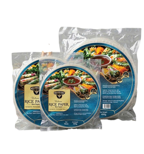 แผ่นข้าวอบแห้งเวียดนามสำหรับทำปอเปี๊ยะ บรรจุในถุง (ติดต่อ WA +84 82 952 6179) - Product Image 1