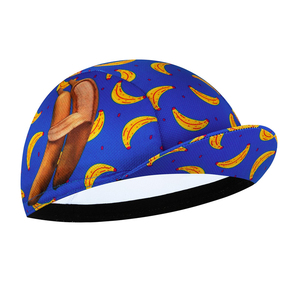 หมวกปั่นจักรยานดีไซน์สปอร์ต หมวกปีนเขาแบบมีซับใน หมวกบีนนี่ถักลายหัวกะโหลกพิมพ์โลโก้ หมวกบีนนี่ปั่นจักรยานลายหัวกะโหลก - Product Image 1