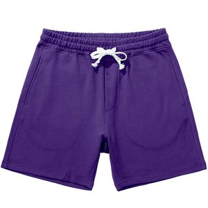 Pantalones Cortos Deportivos Personalizados de Poliéster/Algodón para Hombre, Pantalones Cortos Casuales con Cordón, Pantalones Cortos Deportivos hasta la Rodilla para Hombre - Product Image 1