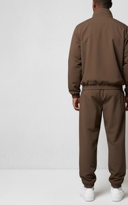 Conjunto Deportivo Ajustado para Hombre, Chaqueta Deportiva y Pantalones Jogger de Pierna Estrecha, Moda Atlética para Entrenamientos en el Gimnasio y Correr - Product Image 2