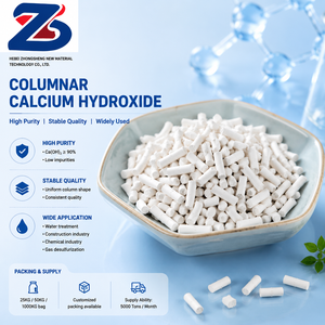 Hidróxido de Calcio Granulado Ca(OH)2, Pellets de Cal Hidratada para Tratamiento de Agua, Alimentación Automática y Control de pH - Product Image 1