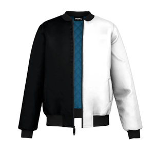 Unisex Customizable Breathable Cotton-Lined Puffer Bomber Jacket Custom Logo <b>Winter</b> Fashion Casual Outerwear Wholesale OEM/ODM - Product Image 1