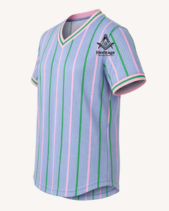 HMR Alpha |   Kapa |   Chemise Alpha sur mesure pour femmes, jersey premium brodé grec |   Broderie de sororité écologique pour l'été - Product Image 2