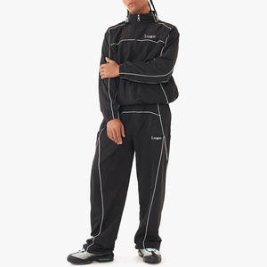 Professional Manufacturer Men’s Windbreaker Tracksuit Low MOQ Custom Sportswear - Product Image 1