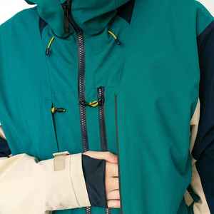 Veste de snowboard pour homme de qualité supérieure personnalisée, faible MOQ, imperméable et coupe-vent, ensemble de vêtements de ski et de randonnée - Product Image 5