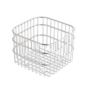 Petit panier à fruits en fer écologique, portable, polyvalent, moderne, bac de rangement pour la maison, la cuisine, la salle à manger, le bar, étagères d'organisation - Product Image 1